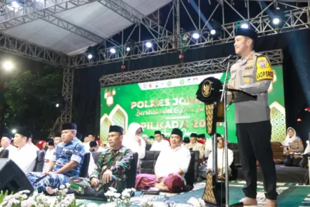Polres Jombang Gelar Sholawat Bersama untuk Pilkada 2024 Damai