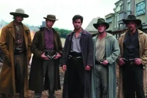 Sinopsis American Outlaws (2001), Saat Kelompok Jesse James Melawan Perusahaan KA yang Serakah Gaya para pemeran film American Outlaws (2001)