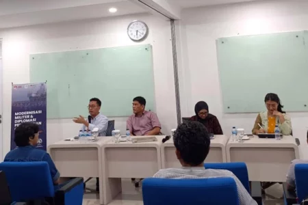 Perkembangan Militer China Perlu Jadi Perhatian Serius bagi Asia Tenggara Diskusi Modernisasi Militer dan Diplomasi Pertahanan China: Peluang dan Tantangan di Asia Tenggara yang digelar Forum Sinologi Indonesia, Paramadina Graduate School of Diplomacy dan Paramadina Public Policy Institute