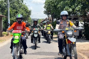 Patroli bersama sebagai bentuk sinergitas TNI, Polri, dan Pemda Kediri.