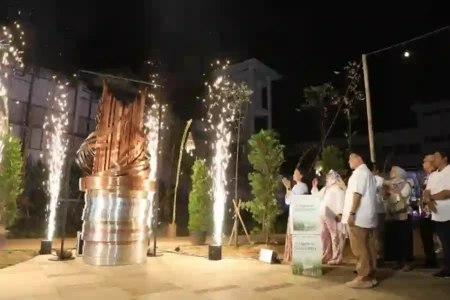 Taman Kota Peruri: Dari Eks Pabrik Percetakan Uang Menjadi Ruang Hijau di Tengah Jakarta Taman Kota Peruri, kawasan terbuka hijau di tengah kota Jakarta Selatan (foto: Dok Peruri)