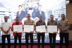Polda Jatim Jalin Kerjasama dengan Tiga Perguruan Tinggi untuk Tingkatkan SDM Polri