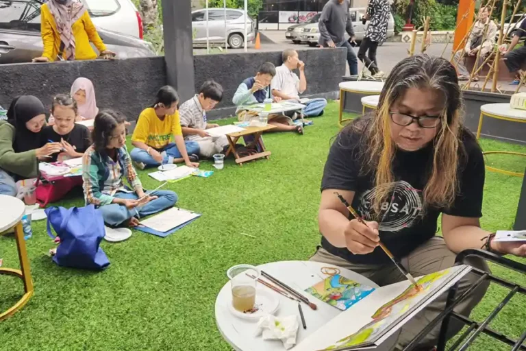 Peringatan Hari Disabilitas Internasional bareng pelukis dan fotografer