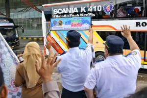 Kemenhub Resmi Melepas Mudik Gratis Nataru 2024/2025 dengan Angkutan Jalan Mudik Gratis Angkutan Jalan Nataru 2024/2025