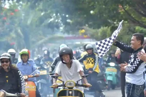 Kegiatan Palu Vespa Brotherhood 2024
