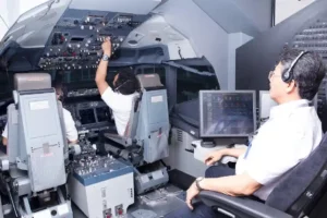 Pelatihan pilot simulator LGTC yang berlokasi di Bandara Mas Tangerang