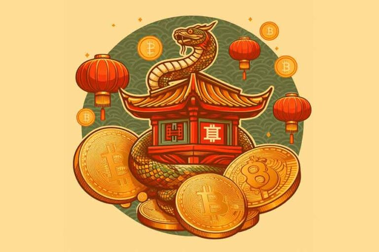 Prediksi Pergerakan Bitcoin di Tahun Baru Imlek 2025, Potensi Kenaikan atau Penurunan? Ilustrasi Bitcoin di Tahun Baru Imlek 2025