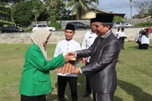Salah satu mahasiswa UIN Syahada Padangsidimpuan penerima program beasiswa