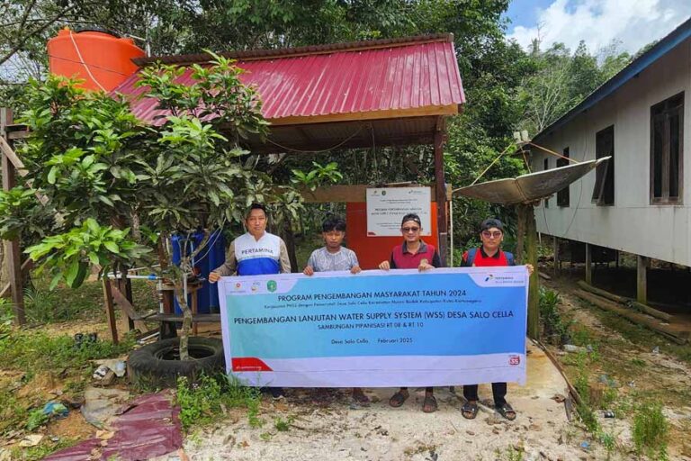 PT Pertamina Hulu Sanga Sanga Perluas Dukungan Akses Air Bersih bagi Masyarakat Kecamatan Muara Badak di Kutai Kartanegera