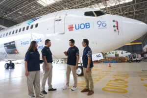 UOB Indonesia dan Garuda Indonesia Luncurkan Livery dengan Desain Eksklusif UOB Indonesia dan Garuda Indonesia luncurkan livery eksklusif