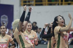 PLN Mobile Proliga 2025: Gresik Petrokimia Buka Peluang ke Final Four Usai Kalahkan Pertamina Enduro Tim putri Gresik Petrokimia Pupuk Indonesia
