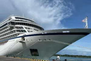 Kapal Pesiar Viking Sky. (foto: Dok Humas Kementerian BUMN)