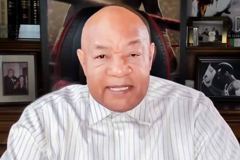 Legenda Tinju Dunia itu Berpulang, Selamat Jalan Big George Foreman Tangkapan layar video George Foreman saat memberikan pesan inspiratif 'Love your Self' di akun instagram @biggeorgeforeman