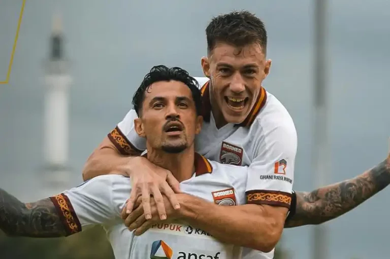 Borneo FC menang dengan skor tipis 2-1 melawan Persik Kediri (foto: Dok Borneo FC Samarinda)