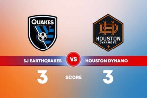 MLS 2025, San Jose Earthquakes vs Houston Dynamo FC berakhir imbang 3-3