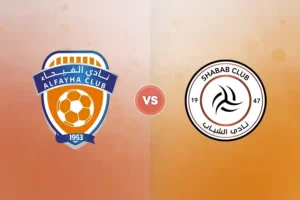 Liga Profesional Saudi, Al-Fayha FC vs Al-Shabab FC