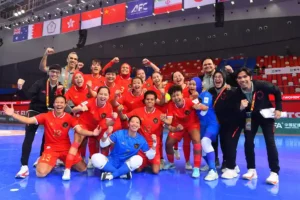 Timnas Futsal Putri Indonesia pastikan tiket ke 8 besar AFC Women's Futsal Asian Cup 2025 usai menang 5-1 atas Bahrain di laga penentu Grup C.