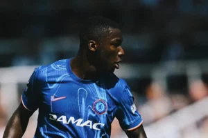 Chelsea Sepakati Transfer Nicolas Jackson ke Bayern Munich dengan Skema Pinjaman-Permanen Nicolas Jackson, striker utama Chelsea (foto: instagram @Chelsea FC)
