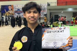 Mahasiswa FPP UNDIP Raih Juara 1 Nasional Pencak Silat Bojonegoro Championship 2025 Mahasiswa FPP UNDIP, Faishal Ramadhan, raih Juara 1 Nasional Pencak Silat Kelas C di Bojonegoro Championship 2025.