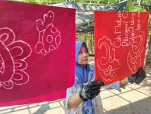 Kelas membatik bertema parikan meriahkan Hari Jadi ke-732 Kota Surabaya