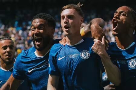 Cole Palmer cetak dua gol dan satu assist dalam laga Chelsea vs PSG, Final FIFA Club World Cup 2025. Dominasi PSG runtuh, Chelsea juara (sumber foto: facebook @ChelseaFC)