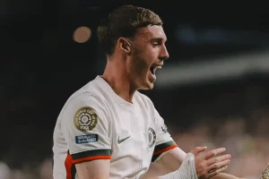 Cole Palmer membuka kemenangan Chelsea atas Palmeiras di laga FIFA Club World Cup 2025 (sumber foto: facebook @ChelseaFC)