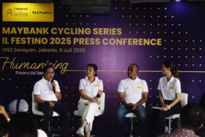 Suasana press conference Maybank Cycling Series Il Festino 2025