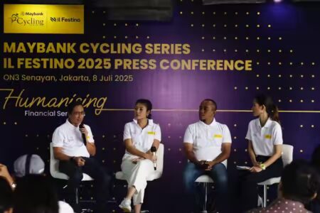Suasana press conference Maybank Cycling Series Il Festino 2025