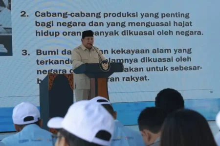 Presiden Republik Indonesia Prabowo Subianto