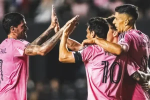 Inter Miami vs LA Galaxy: Messi dan Óscar Ustari tampil Gemilang, Hasil Akhir 3-1 Masuk dari bangku cadangan, Lionel Messi buktikan comeback gemilangnya dengan menjadi icon of the match laga MLS 2025: Inter Miami vs LA Galaxy (sumber foto: facebook @InterMiamiCF)