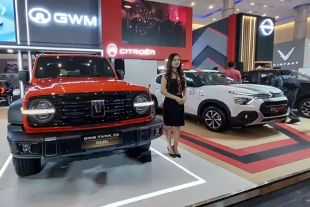 Great Wall Motor Gebrak GIIAS Surabaya 2025, Hadirkan Tank 300 Diesel Turbo dan ORA 03 Listrik Retro Great Wall Motor tampil di GIIAS Surabaya 2025 dengan SUV Tank 300 Diesel Turbo dan mobil listrik ORA 03 retro
