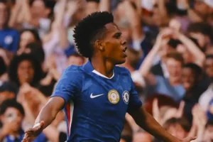 Chelsea Siap Mainkan Estevao Willian dalam Laga Strategis, Palmeiras Mulai Nyesel Ditinggal Pergi Estevao Willian, usai cetak gol untuk Chelsea yang akhirnya taklukkan Bayer Leverkusen 2-0 (sumber foto: facebook @ChelseaFC)