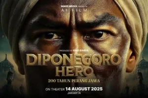 Film AI Diponegoro Hero angkat kisah Pangeran Diponegoro dan 200 tahun Perang Jawa.