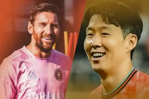 Lionel Messi dan Son Heung-min