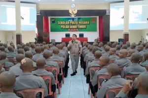 Cetak Polisi Humanis, 247 Siswa Diktukba SPN Polda Jatim Dapat Pembekalan Psikologi Sebanyak 247 siswa Diktukba Polri SPN Polda Jatim terima pembekalan psikologi untuk membentuk polisi humanis, bermental sehat, dan profesional.