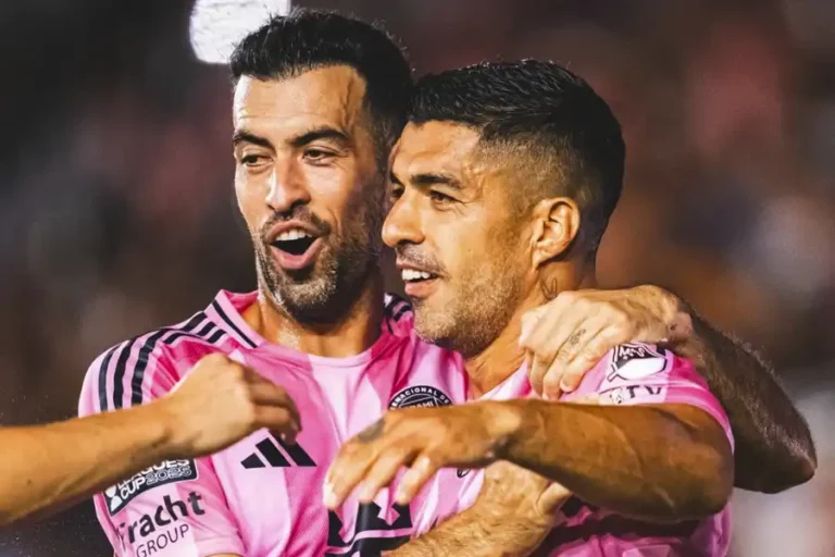 Luis Suárez, dua kali tendangan penalti, dua gol. Inter Miami CF 2, Tigres 1 (sumber foto: facebook @InterMiamiCF)
