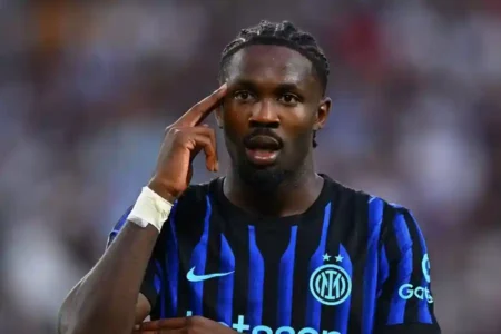 Marcus Thuram Fit Hadapi Ajax, Inter Milan Cari Pelipur Laga Usai Kekalahan di Derby d’Italia Marcus Thuram