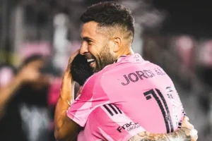 Inter Miami Bungkam Seattle Sounders 3-1 di MLS 2025, Messi Cetak Satu Gol Jordi Alba bermain apik, cetak satu gol sebagai pembuka kemenangan Inter Miami vs Seattle Sounders yang berakhir 3-1 (sumber foto: facebook @InterMiamiCF)