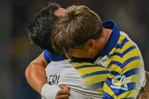 Parma catatkan kemenangan perdana di Serie A. Torino kalah dengan skor 1-2 (sumber foto: facebook @parmacalcio1913)
