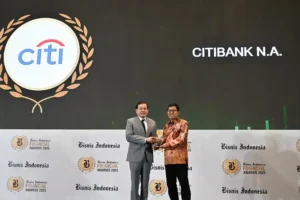 Citi Indonesia Raih Predikat Best Performance Bank di Bisnis Indonesia Financial Awards 2025 Citi Indonesia dinobatkan sebagai ‘Best Performance Bank’ kategori KBMI 2 di Bisnis Indonesia Financial Awards 2025 berkat kinerja keuangan dan tata kelola solid.