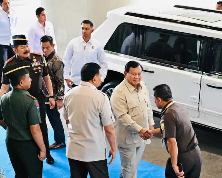 Penyerahan uang pengganti kerugian negara sebesar Rp 13.255.244.538.149,00 dari Kejaksaan Agung kepada Kementerian Keuangan Republik Indonesia.