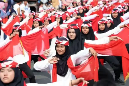 1.000 pelajar ramaikan Tari Remo massal dalam Sembrani Bumi Nusantara 2025