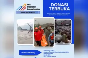 AMSI Desak Pemerintah Ambil Langkah Cepat Tangani Banjir Besar di Sumatera AMSI mendesak pemerintah bergerak cepat menangani banjir besar Sumatera yang menelan ratusan korban dan memutus akses vital di berbagai wilayah.