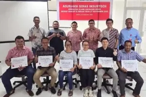 Simas Insurtech Bayarkan Klaim Banjir di Medan Rp1,3 Miliar kepada Nasabah Mobil Asuransi Simas Insurtech merealisasikan pembayaran klaim banjir di Medan senilai Rp1,3 miliar kepada enam nasabah pemegang polis mobil.