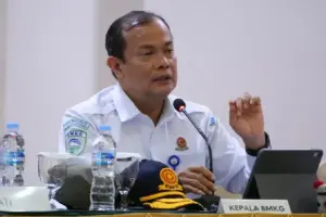 Kepala BMKG, Teuku Faisal Fathani