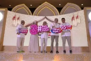 Tri ajak anak muda ambil #PilihanBijak saat Ramadan dengan paket 65GB, bonus Vidio Platinum, dan promo spesial di aplikasi bima+.