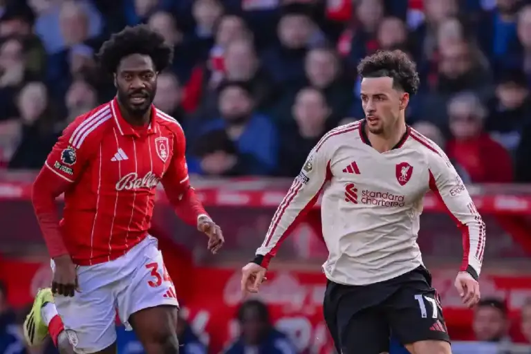 Liverpool menang 1-0 atas Nottingham Forest lewat gol Alexis Mac Allister di menit 90+7 (sumber foto: facebook @LiverpoolFC)
