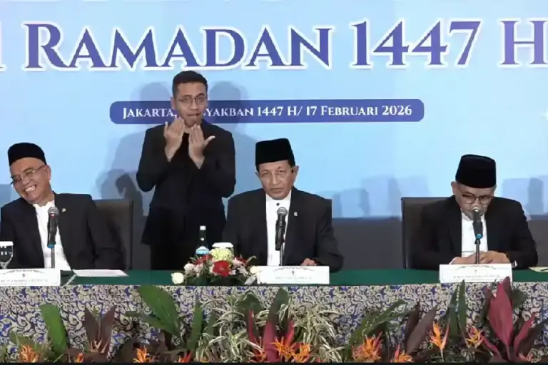 Konferensi pers penentuan 1 Ramadan 1446 Hijriah