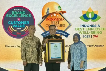 Elnusa raih penghargaan Indonesia Best Employee Wellbeing 2025 berkat komitmen membangun lingkungan kerja sehat dan seimbang.