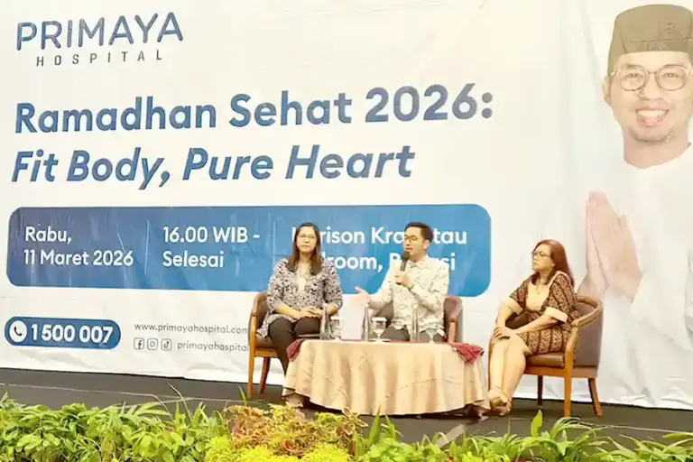 Primaya Hospital Bekasi Barat meluncurkan Wellness Center untuk mendorong deteksi dini dan pencegahan penyakit kronis akibat gaya hidup modern.